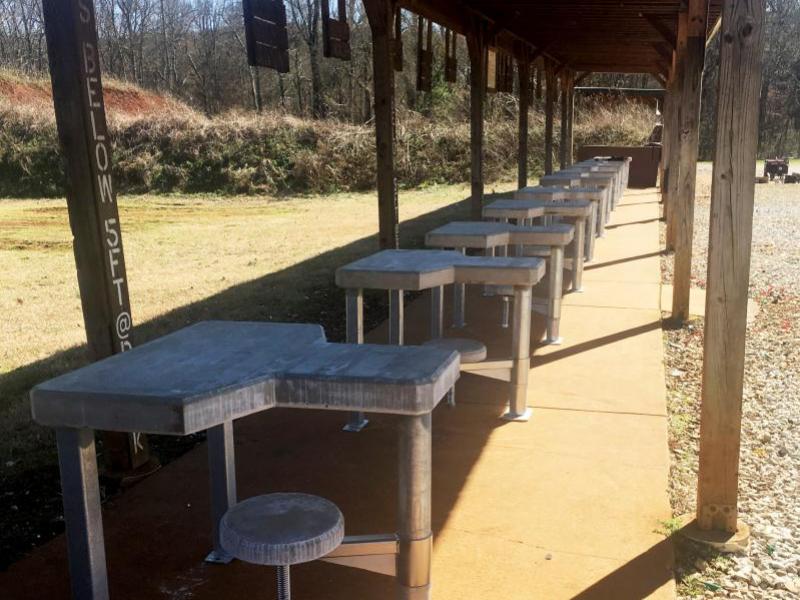 Swan Creek shooting benches
